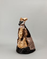 Black Tailed Swamp Wallaby 9 by Peter Cooley contemporary artwork sculpture