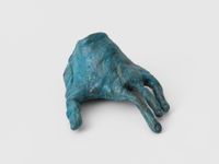 Primate Hand by Francis Upritchard contemporary artwork sculpture