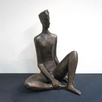 Erwartung (Expectation) by Berthold Müller-Oerlinghausen contemporary artwork sculpture