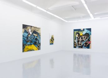 Exhibition view: Ayka Go, Of Shadows and Collected Time, Yavuz Gallery, Singapore (16 July–14 August 2022). Courtesy Yavuz Gallery.