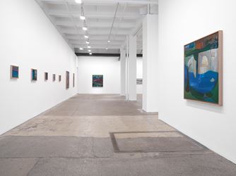Exhibition view: Ficre Ghebreyesus, Gate to the Blue, Galerie Lelong & Co., New York (10 September–24 October 2020). Courtesy Galerie Lelong & Co., New York.