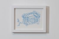 Gone with the wind by Do Ho Suh contemporary artwork works on paper