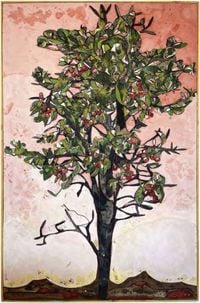 The Cherry Tree by Ugo Schildge contemporary artwork mixed media