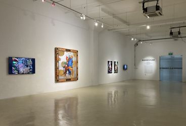 Exhibition view: Superfuture, Gajah Gallery, Singapore (31 March–10 April 2022). Courtesy Gajah Gallery. 