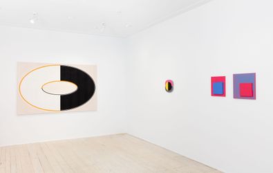 Contemporary art exhibition, Helen Smith, A Curved Space at Gallery 9, Sydney, Australia