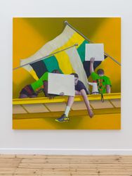 Thomas Eggerer, Stranded, exhibition view, Maureen Paley, London, 2021, © Thomas Eggerer, courtesy Maureen Paley