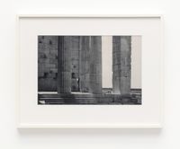 Propylaia. South pteron (wing) looking toward the Saronic Gulf by James Welling contemporary artwork photography, print