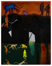 En Route by Kirsten Glass contemporary artwork painting, sculpture, drawing