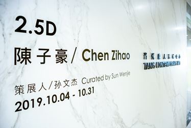 Exhibition view: Chen Zihao, 2.5D, Tang Contemporary Art, Bangkok (4–31 October 2019). Courtesy Tang Contemporary Art.