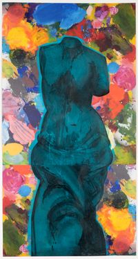 Dark Blue Cloud by Jim Dine contemporary artwork print