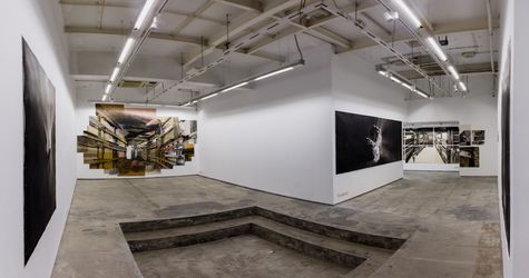 Exhibition view: Julien Segard, A View From Nowhere, Experimenter, Hindustan Road (21 April–30 June 2021). Courtesy Experimenter.