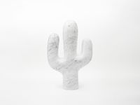 Leo (marble cactus) by Claudia Comte contemporary artwork sculpture
