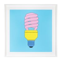 Lightbulb by Michael Craig-Martin contemporary artwork print