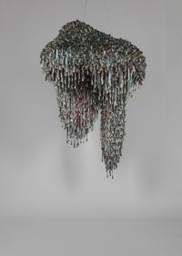 Sky Dances Light: Solo XII by Marie Watt contemporary artwork sculpture