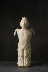 Naked Angel by Tseng ChienYing contemporary artwork ceramics