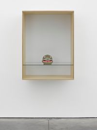 Untitled (hard hat) by Haim Steinbach contemporary artwork sculpture