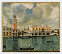 Venezia. Palazzo Ducale by Giorgio de Chirico contemporary artwork painting