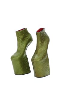 Heel-less Shoes by Noritaka Tatehana contemporary artwork sculpture, textile