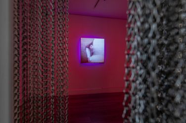 Exhibition view: Jake Elwes, Data • Glitch • Utopia, Gazelli Art House (2 June – 8 July 2023). Courtesy Gazelli Art House, London.