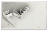 Flaw by Ed Ruscha contemporary artwork works on paper, drawing