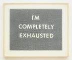 "I’M COMPLETELY EXHAUSTED" by Tammi Campbell contemporary artwork 1