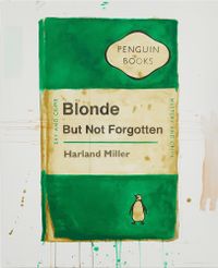 Blonde But Not Forgotten by Harland Miller contemporary artwork print