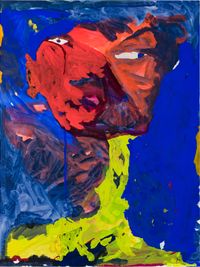 so into you, so into view (precarious neck) by Tom Polo contemporary artwork painting
