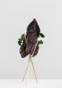 Bud Vase (Grape Cluster) by Christian Holstad contemporary artwork sculpture, ceramics