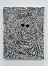 Self Portrait: Entrainment by Jack Whitten contemporary artwork mixed media