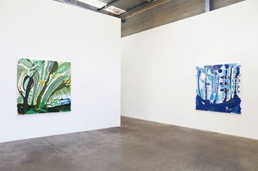 Exhibition view: John Pule, OHI, Jonathan Smart Gallery, Christchurch (3 August–26 August 2017). Courtesy Jonathan Smart Gallery. 