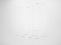 Line Sculpture (cuboid) #22 by Jong Oh contemporary artwork sculpture
