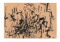October Fall by Philip Guston contemporary artwork works on paper