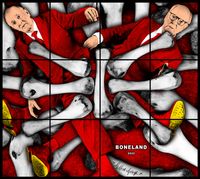 BONELAND by Gilbert & George contemporary artwork painting, works on paper, sculpture, photography, print