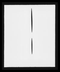 Concetto spaziale, Attese, T.104 (Lucio Fontana) by Philipp Goldbach contemporary artwork photography