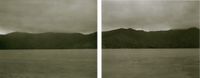 Cook's Sites 12 . 12 . 1995. View into Meretoto/Ship Cove and Cannibal Cove from Motuara Island by Mark Adams contemporary artwork photography