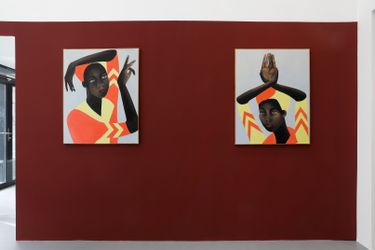 Exhibition view: Rebecca Brodskis, Equilibres, Fabienne Levy, Lausanne (12 April–4 June 2022). © Neige Sanchez. Courtesy the artist and Fabienne Levy.
