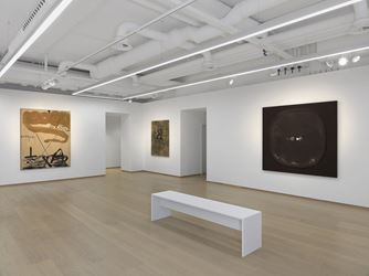 Exhibition view: Antoni Tàpies, Pace Gallery, Geneva (8 November 2019–10 January 2020). © Fundació Antoni Tàpies / Artists Rights Society (ARS), New York / VEGAP, Madrid.