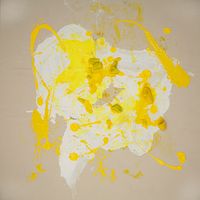 Loaded: Yellow #3 by Julie Rrap contemporary artwork print