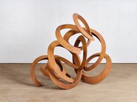Slithery Ways by Pieter Obels contemporary artwork sculpture
