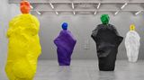 Contemporary art exhibition, Ugo Rondinone, nuns + monks at Galerie Eva Presenhuber, Maag Areal, Zürich, Switzerland