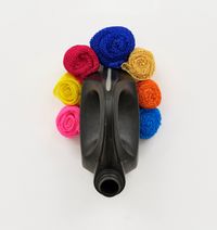 Saint-Val by Romuald Hazoumè contemporary artwork sculpture