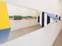 Contemporary art exhibition, Daniel Buren, Prisms, Colors and Mirrors: High-Relief  Situated Works at Galeria Nara Roesler, São Paulo, Brazil