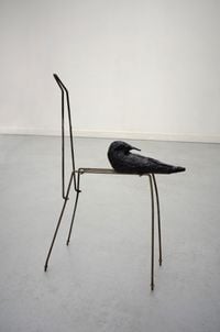 Avec l'oiseau by Annette Messager contemporary artwork sculpture