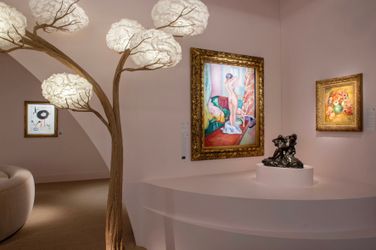 Exhibition view: Helene Bailly Gallery, Brafa Art Fair, Brussels (29 January–5 February 2023). © Emmanuel Crooy. Courtesy Helene Bailly Gallery.