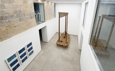 Exhibition view: Aaron Bezzina, Corpus Adflictum, Valletta Contemporary, Malta (1 November–4 December 2019). Courtesy Valletta Contemporary.