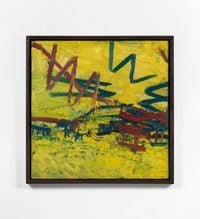Primrose Hill, Summer by Frank Auerbach contemporary artwork painting