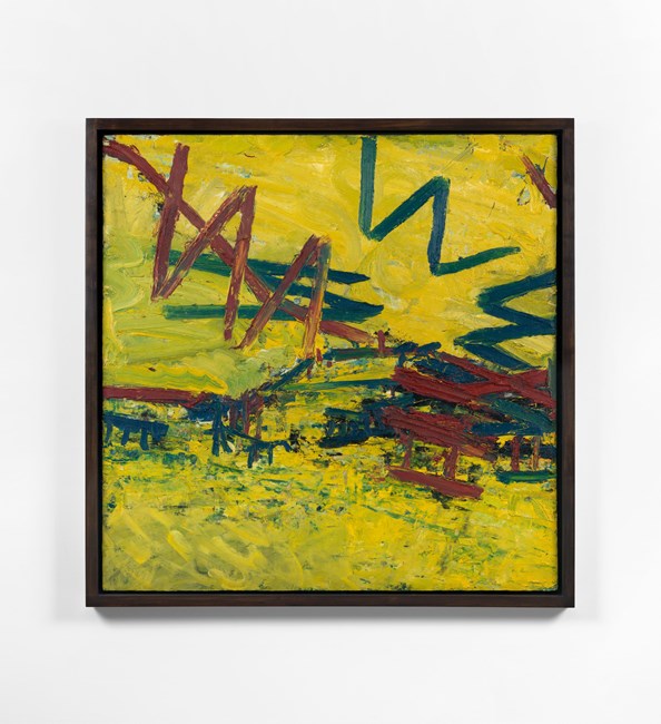 Primrose Hill, Summer by Frank Auerbach contemporary artwork