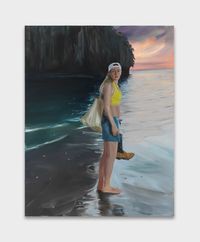 Soft butch sunset by Jenna Gribbon contemporary artwork painting