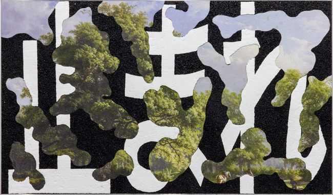 Asphalt and View in the Bentheim Forest by Takuro Tamura contemporary artwork