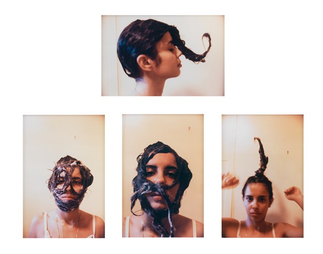 Untitled (Cosmetic Facial Variations) by Ana Mendieta contemporary artwork